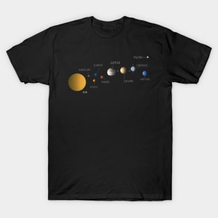 Space - Solar System T-Shirt